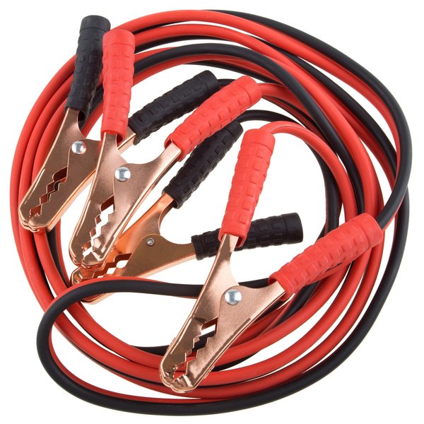 Stalwart 12ft Jump Starter Cable for Compact Cars and Light Recreational Vehicles-Car Accessories by 75-CAR1008